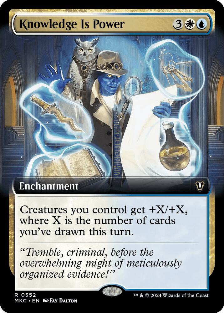 Knowledge is Power (Extended Art), Commander: Murders at Karlov Manor 352