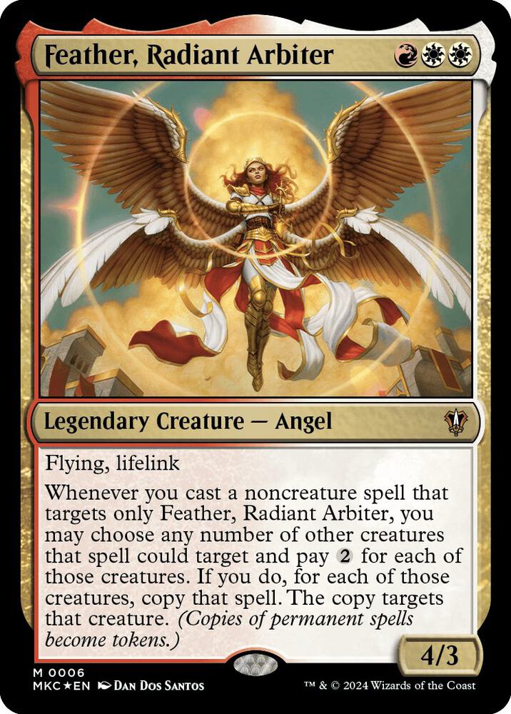 Feather, Radiant Arbiter, Commander: Murders at Karlov Manor 6