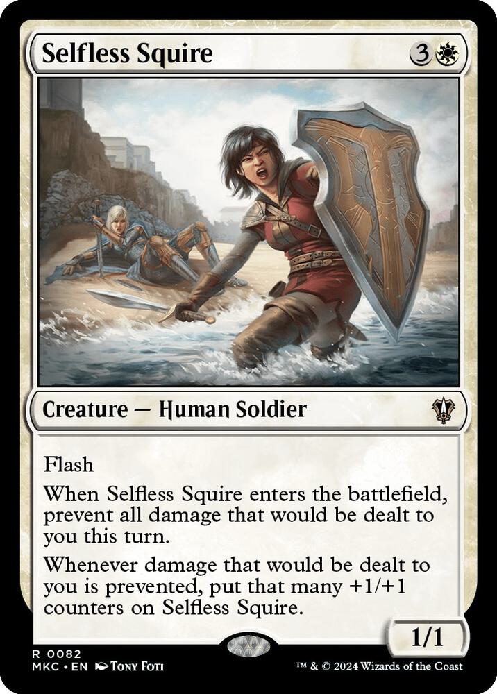 Selfless Squire, Commander: Murders at Karlov Manor 82