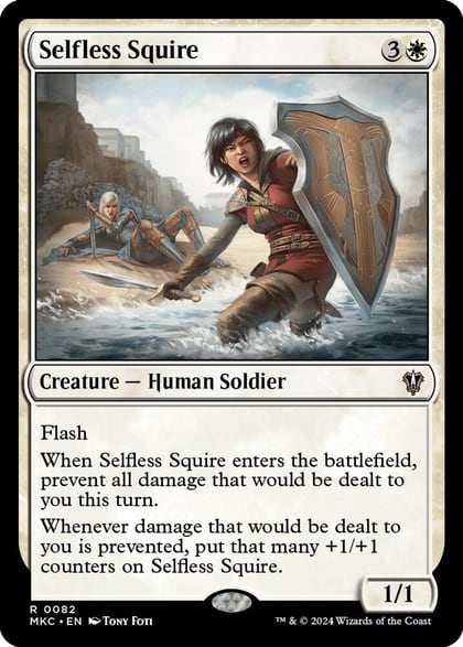 Selfless Squire, Commander: Murders at Karlov Manor 82