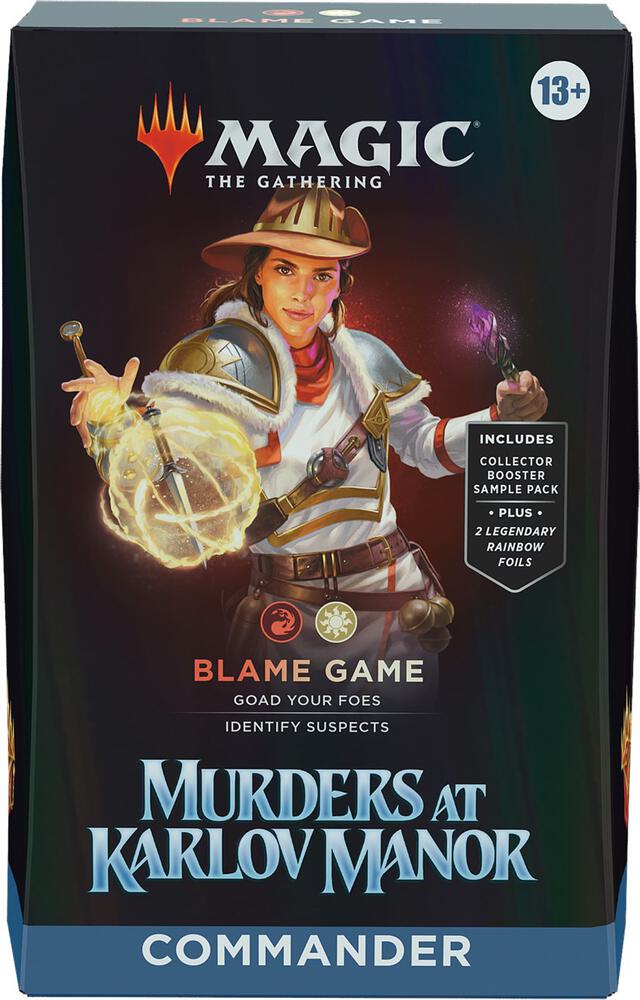 Murders at Karlov Manor Commander Deck - Blame Game, Commander: Murders at Karlov Manor P529980
