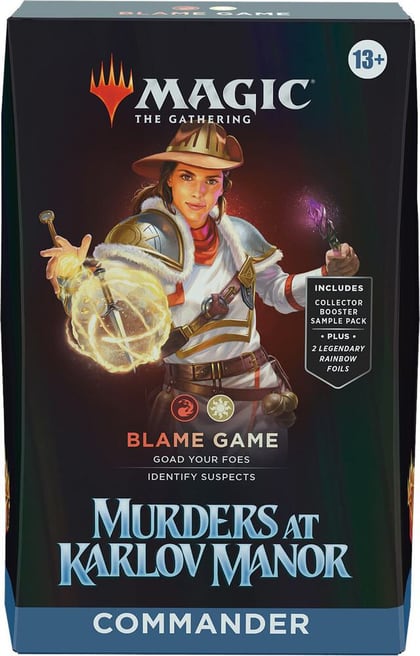 Murders at Karlov Manor Commander Deck - Blame Game, Commander: Murders at Karlov Manor P529980