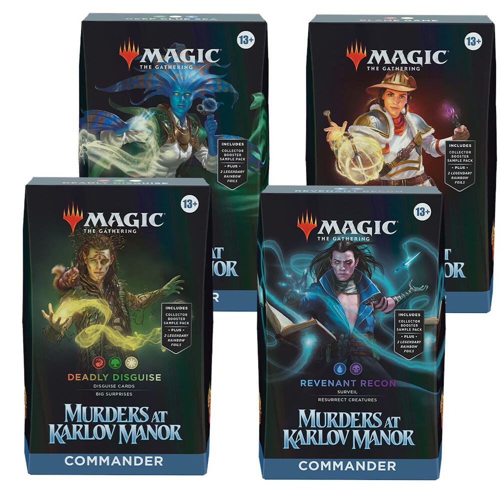Murders at Karlov Manor Commander Deck Case, Commander: Murders at Karlov Manor P529981