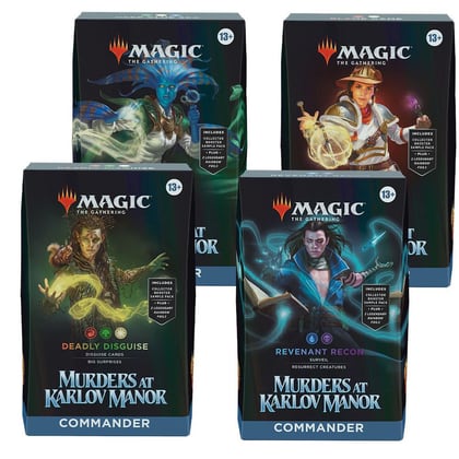 Murders at Karlov Manor Commander Deck Case, Commander: Murders at Karlov Manor P529981