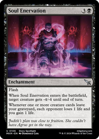 Soul Enervation, Murders at Karlov Manor 106