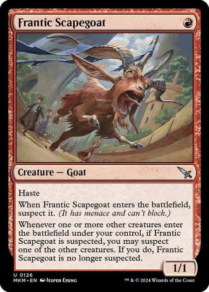 Frantic Scapegoat, Murders at Karlov Manor 126