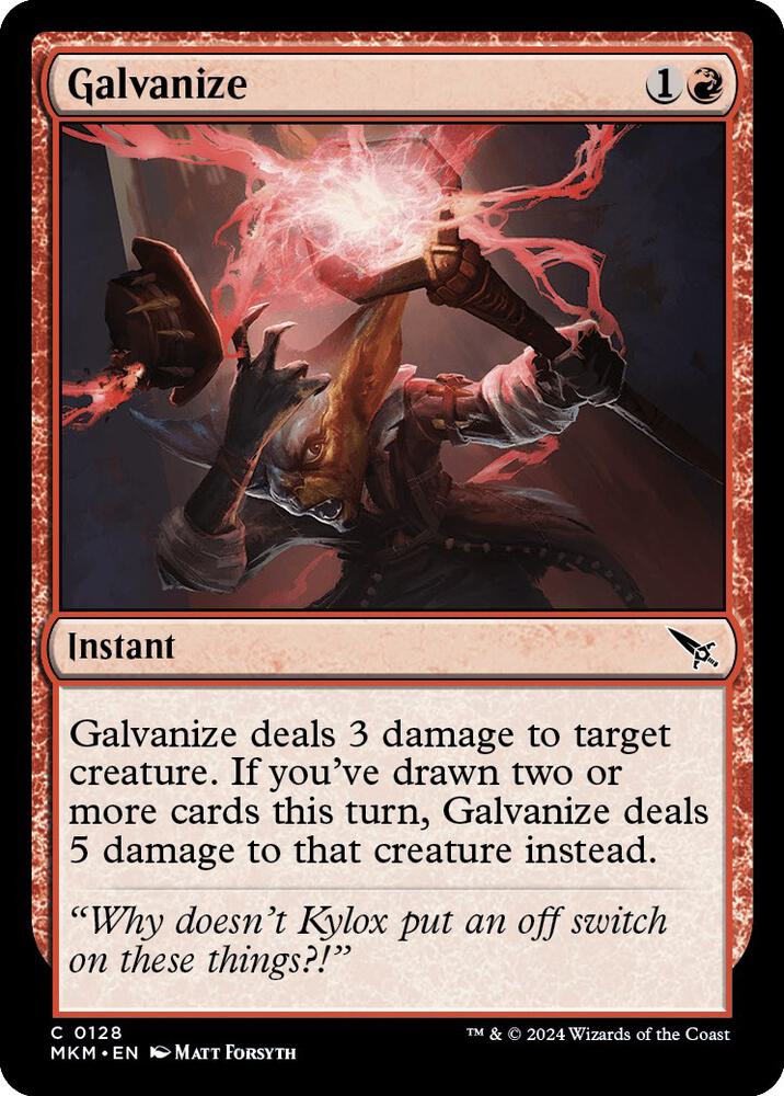 Galvanize, Murders at Karlov Manor 128