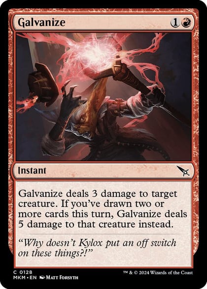 Galvanize, Murders at Karlov Manor 128