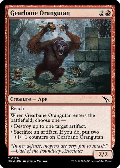 Gearbane Orangutan, Murders at Karlov Manor 129