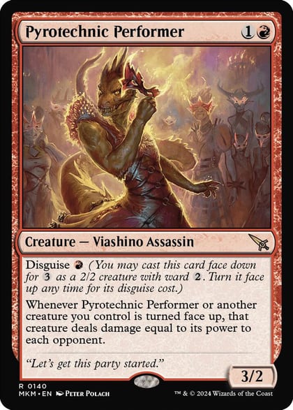Pyrotechnic Performer, Murders at Karlov Manor 140