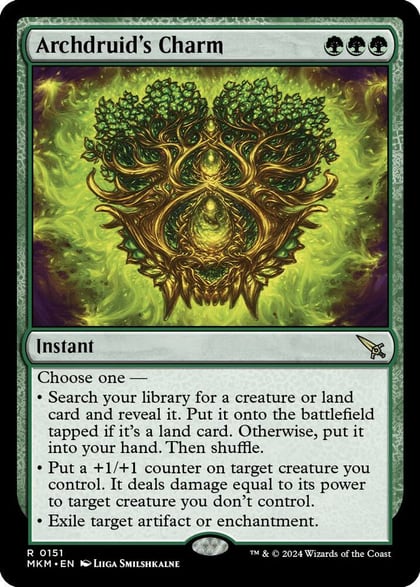 Archdruid's Charm, Murders at Karlov Manor 151