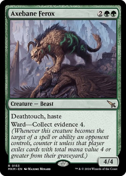 Axebane Ferox, Murders at Karlov Manor 153