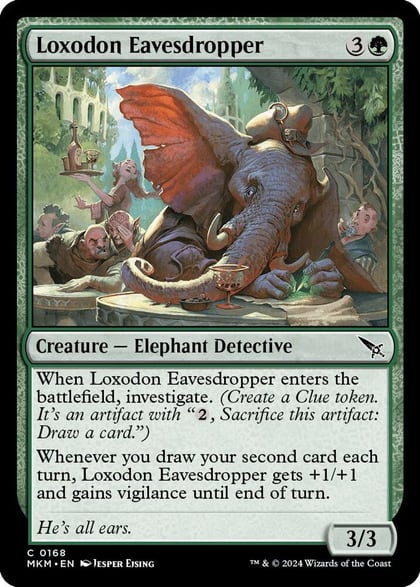 Loxodon Eavesdropper, Murders at Karlov Manor 168