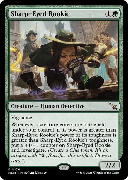 Sharp-Eyed Rookie, Murders at Karlov Manor 176