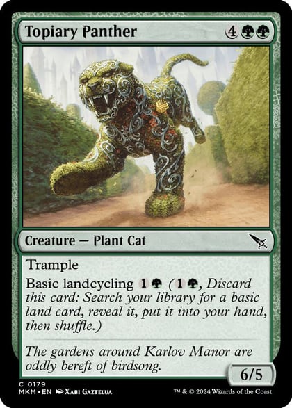 Topiary Panther, Murders at Karlov Manor 179