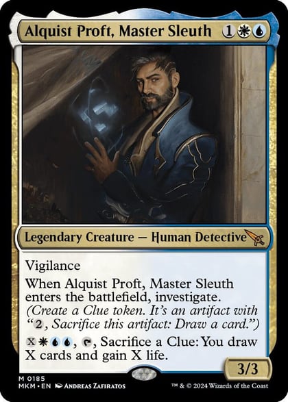 Alquist Proft, Master Sleuth, Murders at Karlov Manor 185