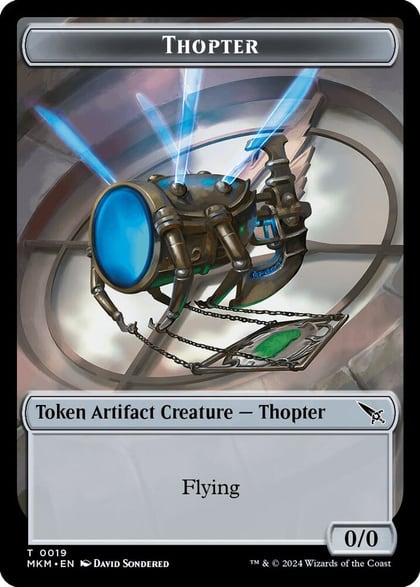 Thopter Token (0019), Murders at Karlov Manor 19