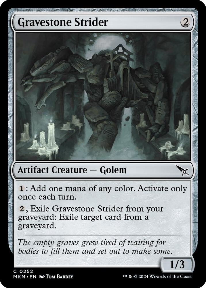 Gravestone Strider, Murders at Karlov Manor 252