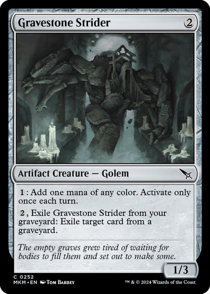 Gravestone Strider, Murders at Karlov Manor 252