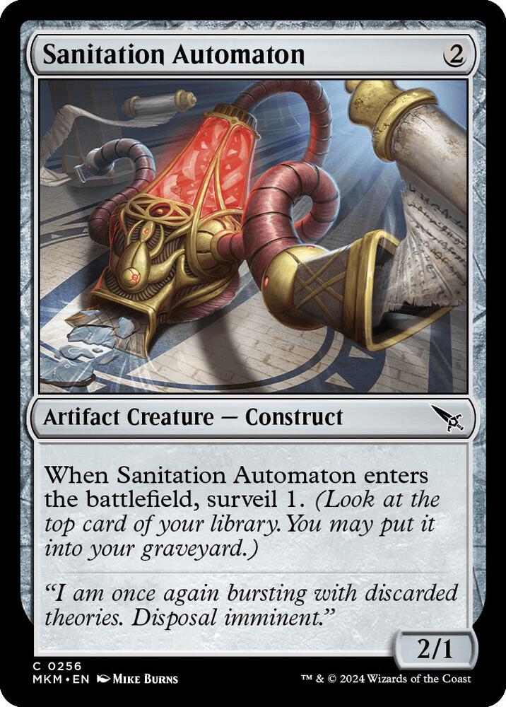 Sanitation Automaton, Murders at Karlov Manor 256