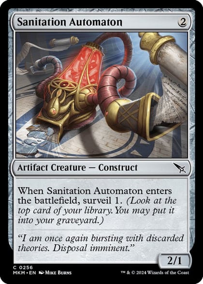 Sanitation Automaton, Murders at Karlov Manor 256