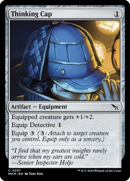 Thinking Cap, Murders at Karlov Manor 257
