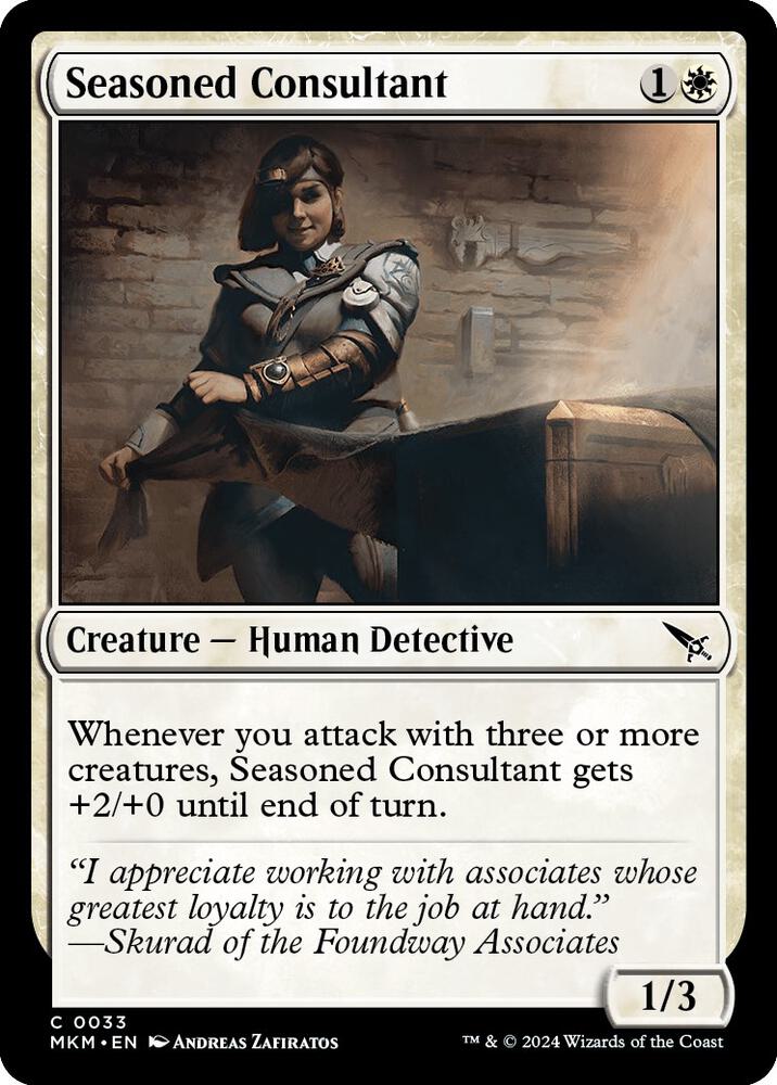 Seasoned Consultant, Murders at Karlov Manor 33