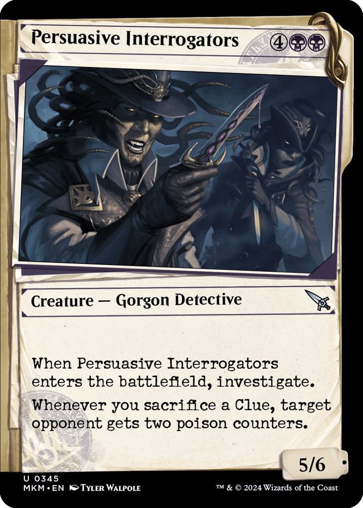 Persuasive Interrogators (Showcase), Murders at Karlov Manor 345