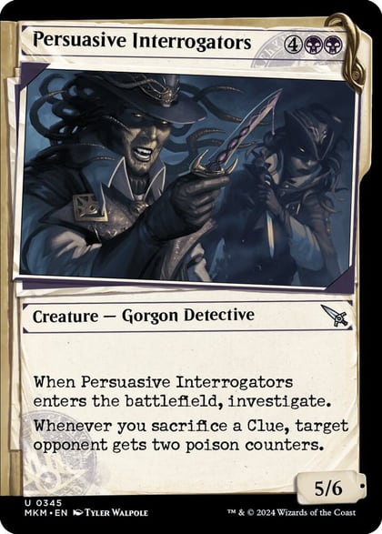 Persuasive Interrogators (Showcase), Murders at Karlov Manor 345