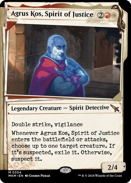 Agrus Kos, Spirit of Justice (Showcase), Murders at Karlov Manor 354