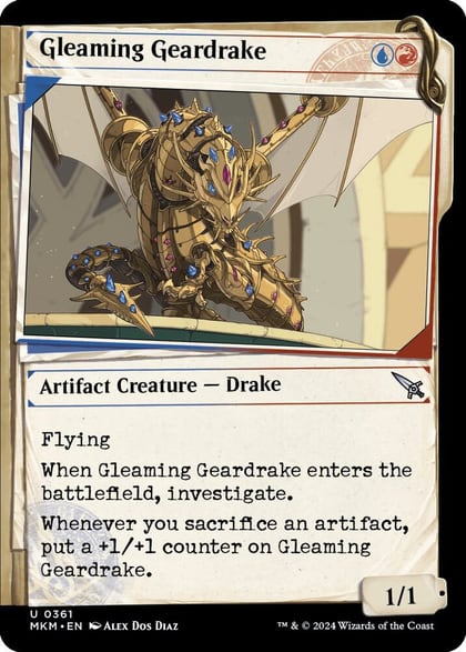 Gleaming Geardrake (Showcase), Murders at Karlov Manor 361
