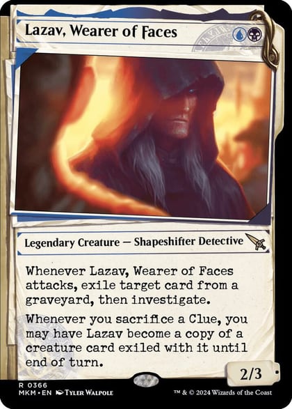 Lazav, Wearer of Faces (Showcase) (0366), Murders at Karlov Manor 366