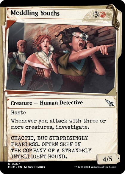 Meddling Youths (Showcase), Murders at Karlov Manor 367