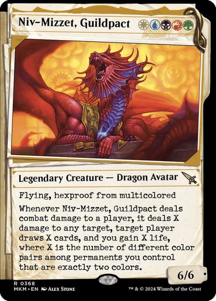 Niv-Mizzet, Guildpact (Showcase) (368), Murders at Karlov Manor 368