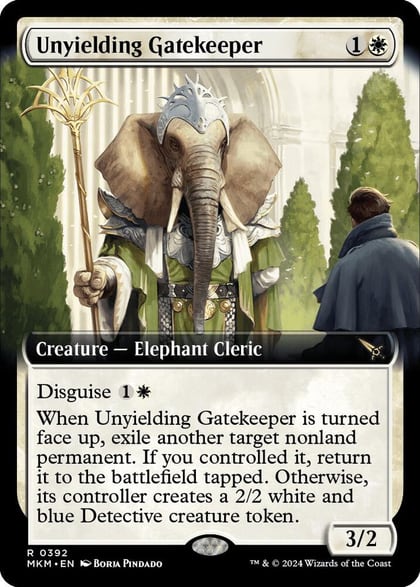 Unyielding Gatekeeper (Extended Art), Murders at Karlov Manor 392