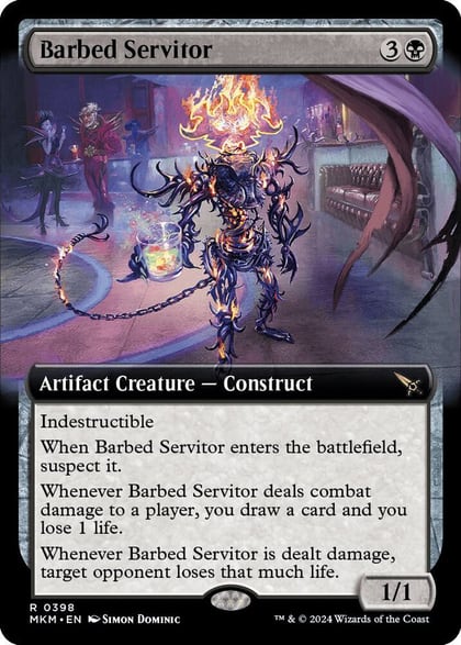 Barbed Servitor (Extended Art), Murders at Karlov Manor 398