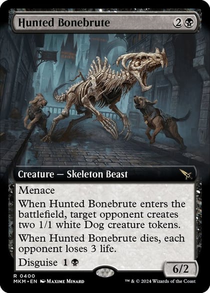 Hunted Bonebrute (Extended Art), Murders at Karlov Manor 400