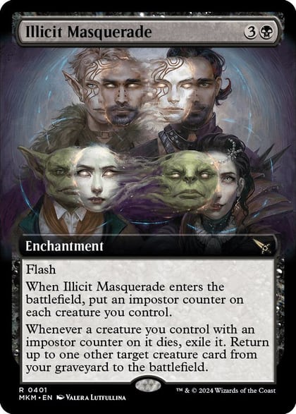 Illicit Masquerade (Extended Art), Murders at Karlov Manor 401