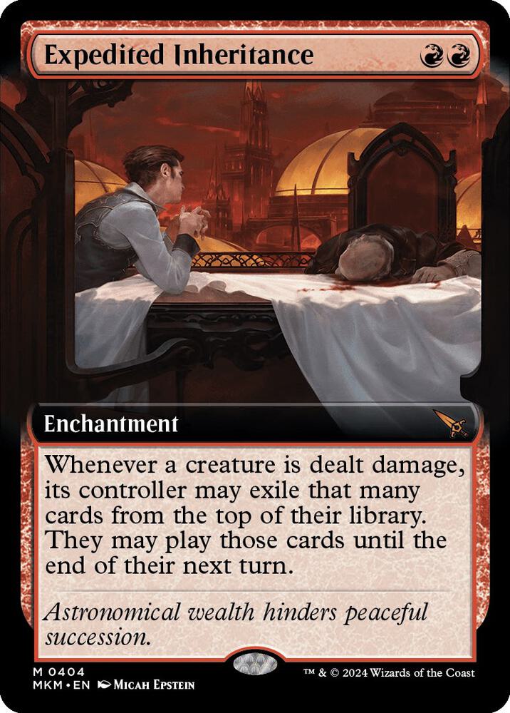 Expedited Inheritance (Extended Art), Murders at Karlov Manor 404