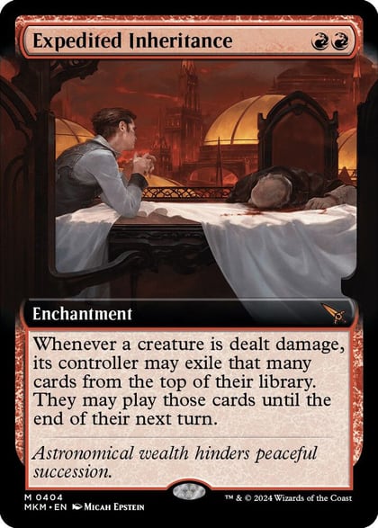 Expedited Inheritance (Extended Art), Murders at Karlov Manor 404