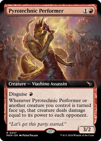 Pyrotechnic Performer (Extended Art), Murders at Karlov Manor 407