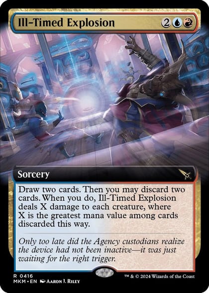 Ill-Timed Explosion (Extended Art), Murders at Karlov Manor 416