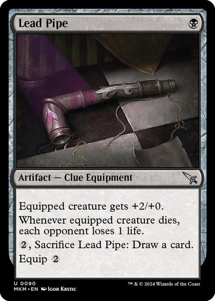 Lead Pipe, Murders at Karlov Manor 90