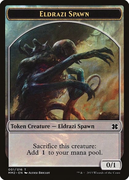 Eldrazi Spawn Token (001), Modern Masters 2015 1