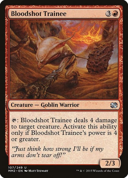 Bloodshot Trainee, Modern Masters 2015 107