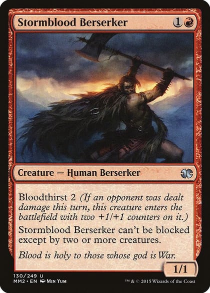 Stormblood Berserker, Modern Masters 2015 130