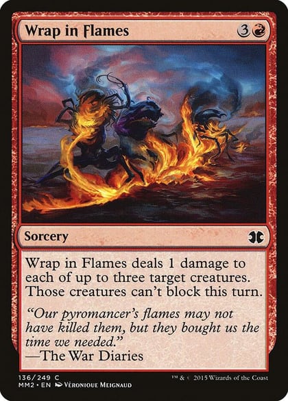 Wrap in Flames, Modern Masters 2015 136