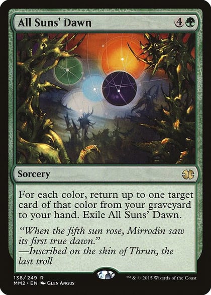 All Suns' Dawn, Modern Masters 2015 138
