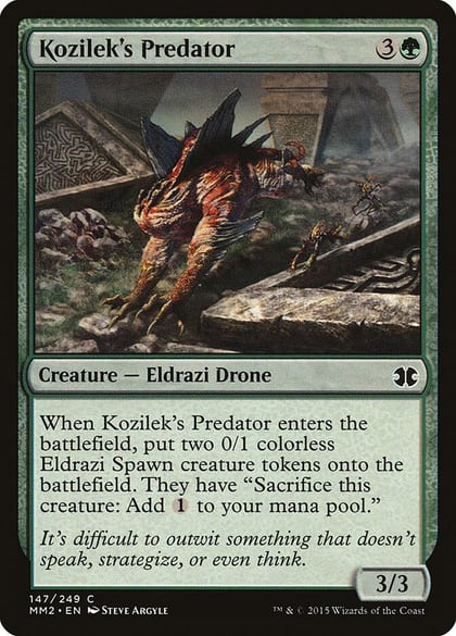 Kozilek's Predator, Modern Masters 2015 147
