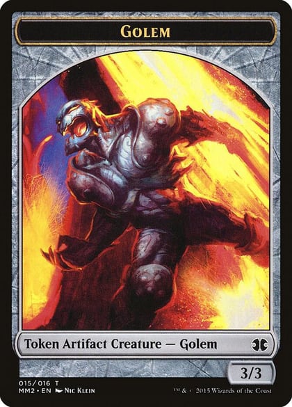 Golem Token, Modern Masters 2015 15